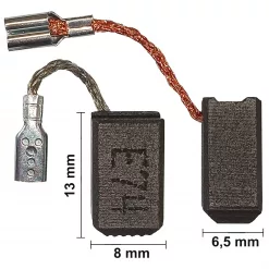 Kohlebürsten Kohlen für BTI WKS 125-2 Winkelschleifer