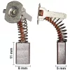 Kohlebürsten Kohlen für Bosch 1 607 000 CZ1, 2 609 199 048 Motorkohle