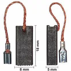 Kohlebürsten Kohlen für Bosch 1 617 014 134, 1 617 014 127 Universal