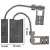 Kohlebürsten Kohlen für Berner ca. 5 x 10 x 17 mm Universal