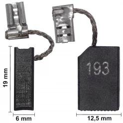 Kohlebürsten Kohlen für Metabo KS66 Handkreissäge