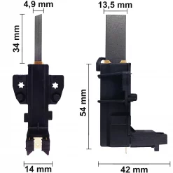 Kohlebürsten Kohlen für Balay TI830A, TI830B Waschmaschine