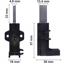 Kohlebürsten für Indesit IWB5065, IWB50651CECO, IWB5065B Waschmaschine