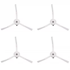 Seitenbürsten 4 Stück für Roborock Q Revo, Q Revo Pro, Q Revo MaxV Staubsauger Roboter