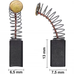 Kohlebürsten Motorkohlen für Hitachi FU-20 Hobel
