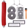 Set mit Hepa-Filter, Wischtuch, Seitenbürste, Hauptbürste, Staubbeutel für Roborock Q Revo Staubsauger Roboter