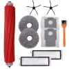 Set mit Wischtuch, Hepa-Filter, Seitenbürste, Hauptbürste, Staubbeutel für Roborock Q Revo Staubsauger Roboter