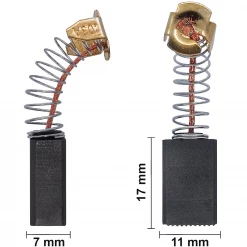Kohlebürsten Motorkohlen für Hitachi DUPM3, NUP2 Druckluftnagler