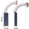 Kohlebürsten für Numatic ca. 6 x 11 x 32 mm Universal