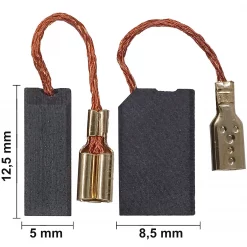 Kohlebürsten Schleifkohlen für Festool RAP 80.02 E Rotationspolierer