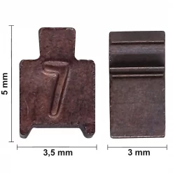 Kohlebürsten Schleifkohlen für Makita RS 360, RS 365 Motor