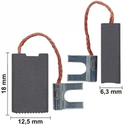 Kohlebürsten Schleifkohlen für Bosch 1 617 014 110 Kohlebürsten