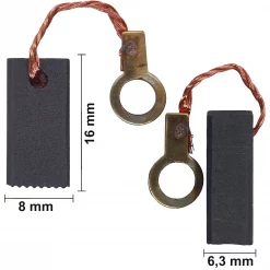 Kohlebürsten Schleifkohlen für Bosch 2 604 320 906 Kohlebürsten