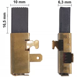 Kohlebürsten Schleifkohlen für Festool ca. 6,3 x 10 x 16,5 mm Kohlebürsten