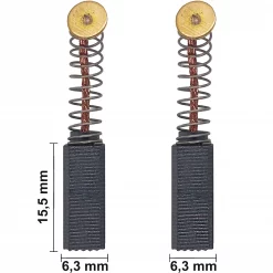 Kohlebürsten Schleifkohlen für Bosch 3221L, PHS 35 Heckenschere