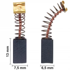 Kohlebürsten Schleifkohlen für Hitachi FM8 Oberfräse