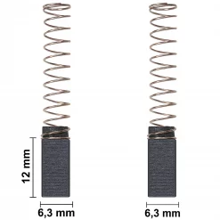 Kohlebürsten Schleifkohlen für AEG SBE-500R, BZ-10 Bohrmaschine